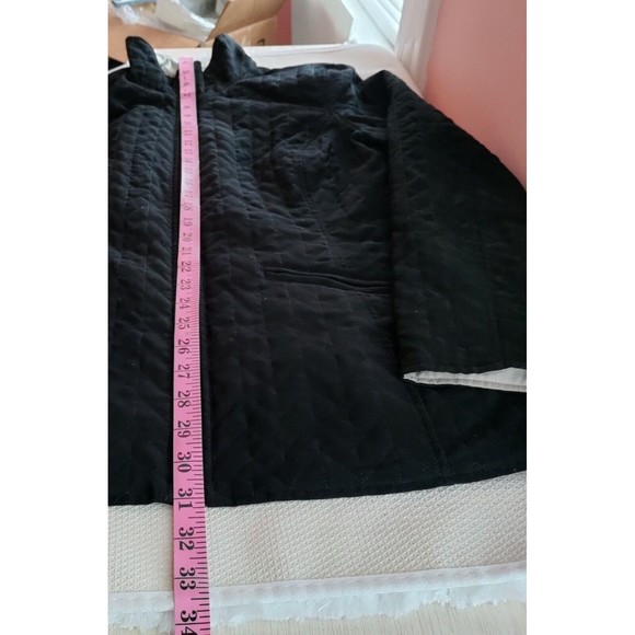 CLASSIC ELEMENTS Reversible Jacket Coat Black/ Beige Women's Size S - Picture 10 of 11